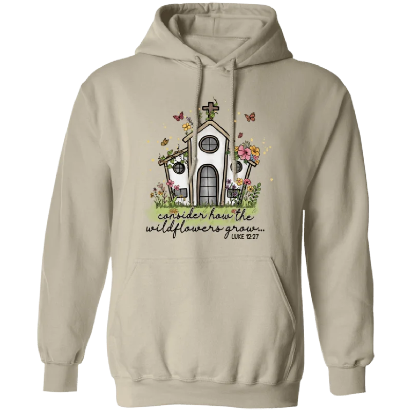 Consider How.. Pullover Hoodie Hoodie with Toggle Buttons Decorative Unique