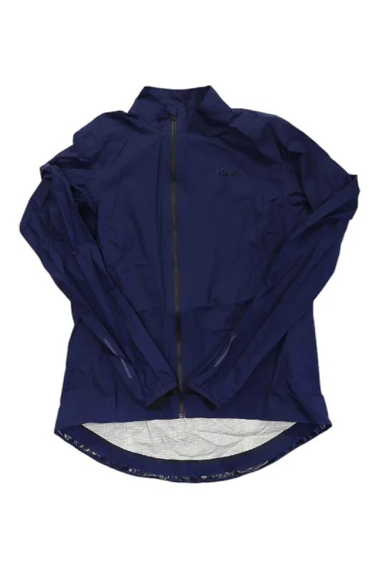 Rapha Womens Core Rain Jacket Denim Fabric Leather Fabric Suede Fabric
