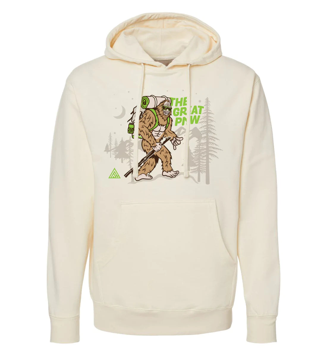 Adventure Squatch Hoodie Hoodie with Reflective Safety Nightwear