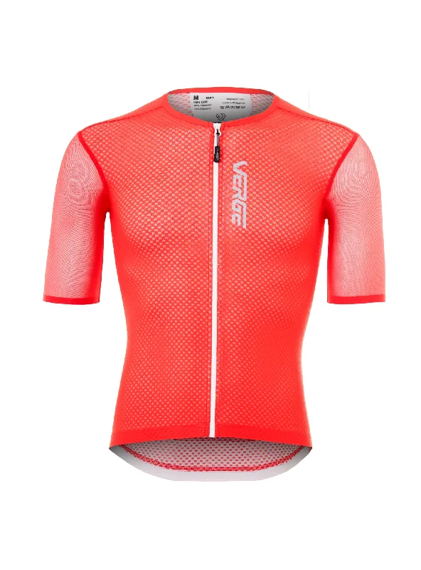 PAIN CAVE INDOOR JERSEY - WOMEN RED Gold Jersey Tee