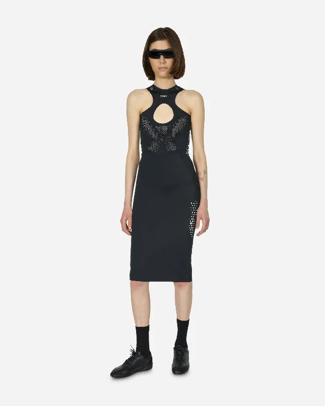 Puma Dress Black Tunics Polka dots