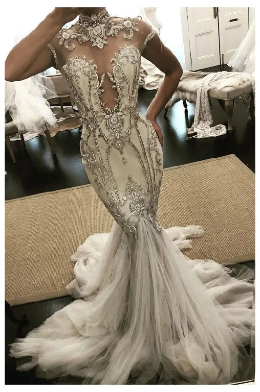 Sexy Evening Gown With Train Prom Dress     cg20315