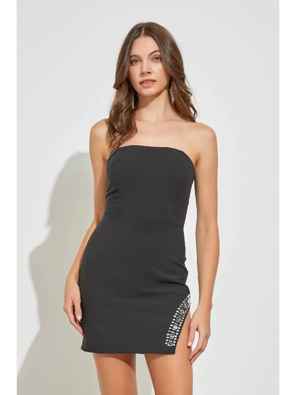 CASEY RHINE STONE DRESS