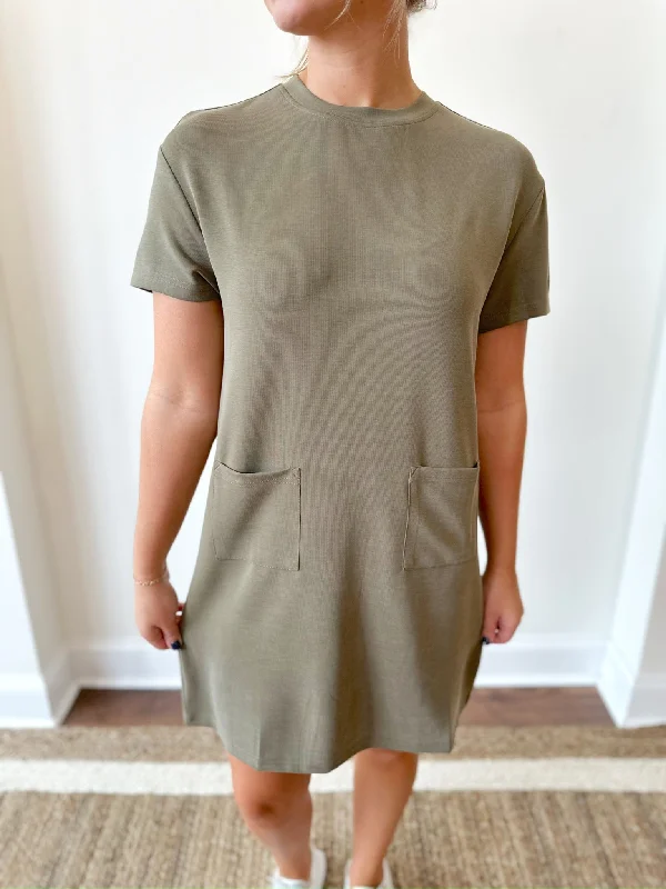 Penny Olive Dress