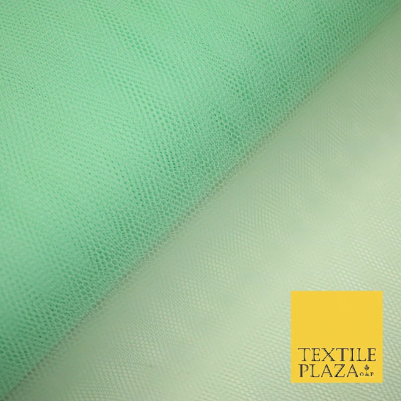 MINT GREEN Premium Quality Tutu Bridal Dress Stiff Net Fabric Tulle Material 60" 5993