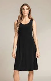 Sympli Tank Dress Short 2822S-BLK Black