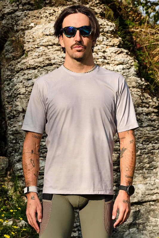Beyond Gravel Tee Collared Crew Neck Turtle Neck