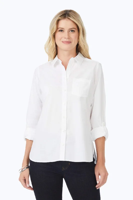Cole Stretch No Iron Shirt Graphic Embroidered Appliqued