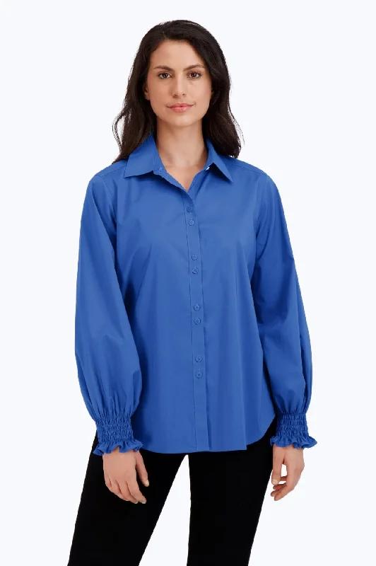 Olivia Long Sleeve Stretch No Iron Shirt Iron Safe Non-Iron Wrinkle Free