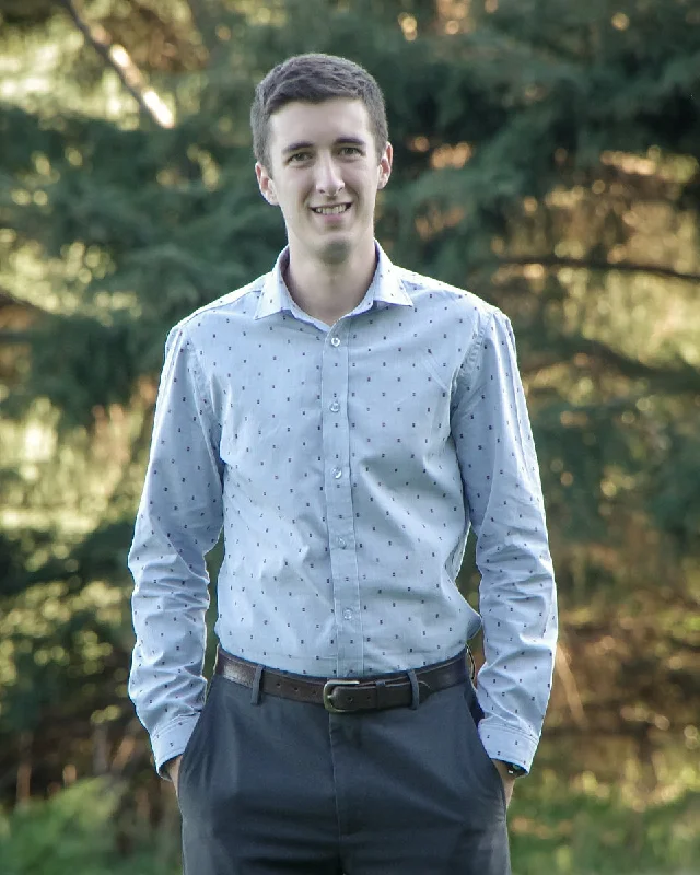 PDF Pattern - Fairfield Button-up Shirt | Thread Theory Handmade Hand-knitted Hand-woven
