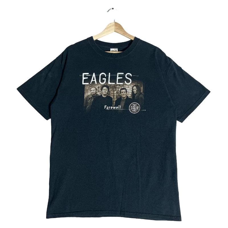 Vintage Eagles Farewell Tour Tee Cotton Fabric Linen Fabric Terry Fabric