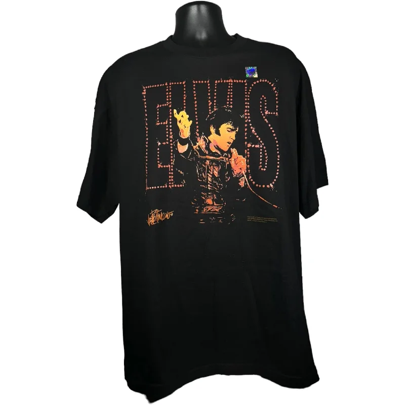 Vintage Elvis Tee 2003 Terry Blend Velvet Blend Canvas Blend