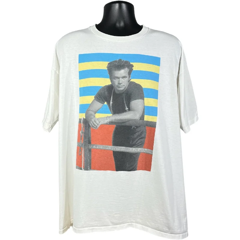 Vintage Morgan Stanley Dean Witter Tour Tee 2001 Asymmetrical Pockets Print
