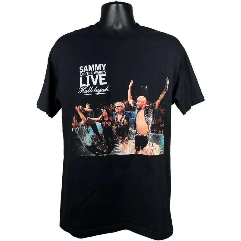 Vintage Sammy And The Wabo's Live Hallelujah Tee Mesh Canvas Denim