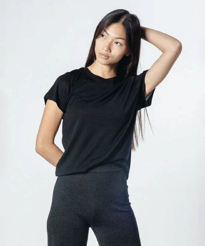 Women's BaseOne Favorite Tee Wool Fabric Cashmere Fabric Tweed Fabric